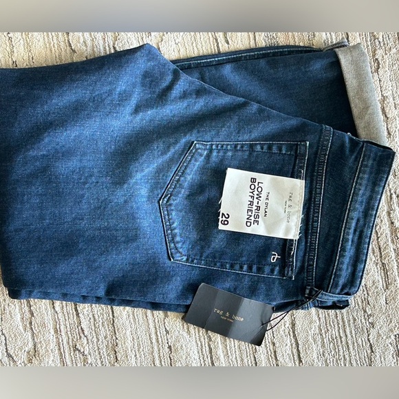Rag & Bone Dylan Boyfriend Jeans NWT - Picture 6 of 8